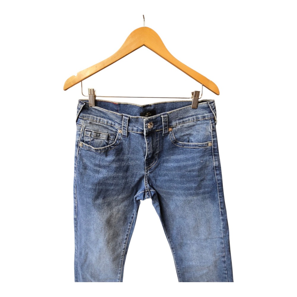 True Religion Jeans Ricky‎ Relaxed Straight 30x30 Raw Hem